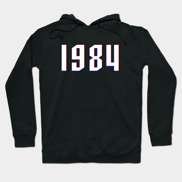 1984 Hoodie by Kaijester